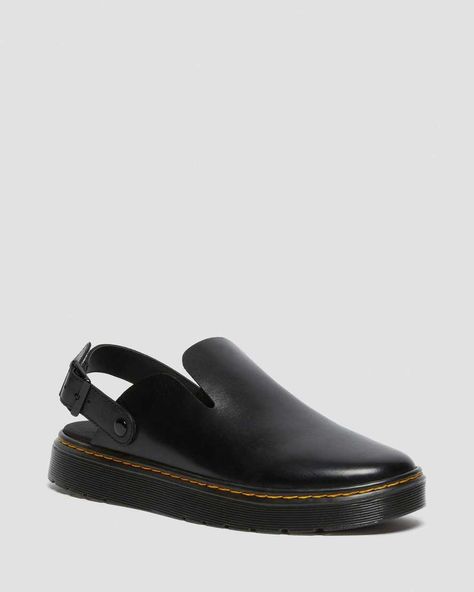 Doc Marten Carlson, Dr Martens Carlson Suede Mules Outfit, Doc Marten Mules, Doc Marten Carlson Mules, Dr Martens Carlson, Black Slip-on Mules In Calf Leather, Half Shoes, Hiking Outfit Women, Spring Lookbook