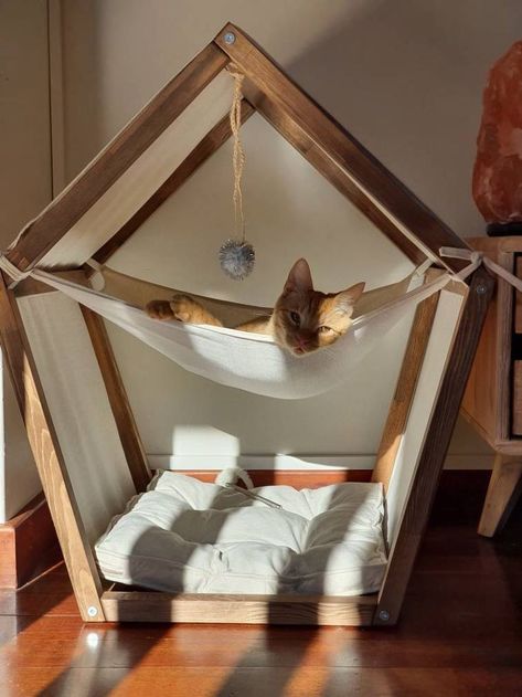 Katt Grejer, Diy Cat Tree, Cat House Diy, Diy Cat Toys, Cats Diy Projects, Animal Room, Kraf Diy, Cat Room, Cat Decor