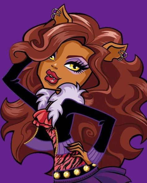 💟[clawdeen wolf]👩🏾‍🦰 Hear Me Out Cake Characters Weird, Clawdeen Pfp, Clawdeen Wolf Pfp, Mh Clawdeen, Clawdeen Wolf Icon, Clawdeen Monster High, Monster High Printables, Monster High Icon, Monster High Clawdeen Wolf