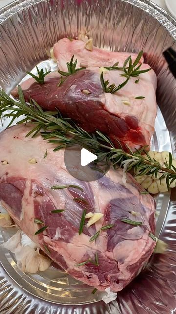 @my_food4thought on Instagram: "Lamb leg & lamb shoulder Tricks for the perfect roast. ❇️ season well! Meat needs salt!! I used @eurospices paprika, Greek lamb seasoning, oregano, salt and pepper. ❇️ garlic and Rosemary go so swell with lamb. Make sure you pierce lamb and add garlic 🧄 and rosemary. ❇️ drizzle evo and add liquid. I usually add wine but today I made a lemon based one so added water and once cooked added the lemon juice for max flavour. ❇️ cook on 190-200 for first 20 mins and then reduce heat to slow cook. Don’t forget to turn and baste the meat with the amazing juices. This way all sides will brown and cook and will become juicy. Check out @dreamfarm brizzle gadget for this. ❇️ rest the meat before carving. I hope this helps. . . . #roast #roastlamb #lamb #igrecipes # Lamb Seasoning, Leg Lamb, Dinner Greek, Lamb Shoulder Roast, Roast Leg Of Lamb, Oregano Salt, Greek Lamb, Lamb Dinner, Lamb Loin