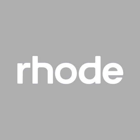 Rhode Skin by Hailey Rhode Bieber Copy And Paste Fonts, Makeup Logo Design, Rhode Skin, Bubble Letter Fonts, Font Bubble, Hailey Rhode, Skincare Logo, Instagram Font, Skin Care Routine Order