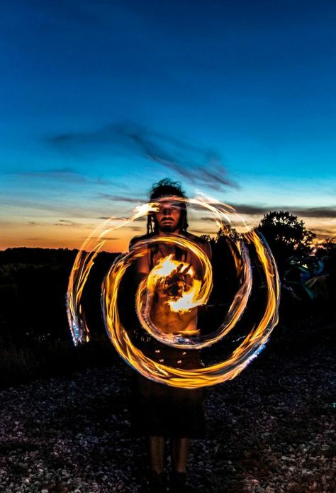 Fire Spinning Photography, Spinning Photography, Fire Spinning, Fire Poi, Light Painting Photography, Fire Dancer, Fire Photography, Flow Arts, Japanese Doll