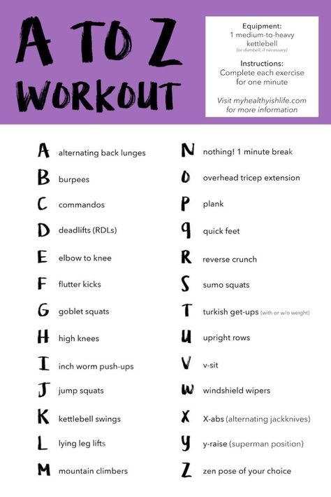 Alphabet Workout, Abc Workout, One Minute Workout, Spell Your Name Workout, Overhead Tricep Extension, Group Exercise, Strength Workouts, Functional Fitness, Boot Camp Workout