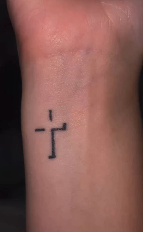 Female Tattoo Ideas, Cross Tattoo On Wrist, Tattoo Ideas Males, M Tattoos, Cross Tattoos For Women, Neck Tattoos Women, Petite Tattoos, Tattoos For Black Skin, Hand Tattoos For Women