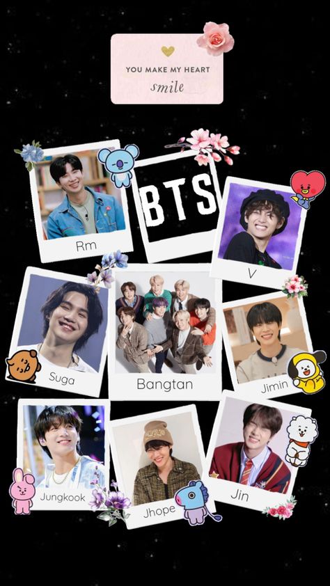 방탄소년단, Bangtan Sonyeondan, wallpaper BTS, collage of smile bangtan Bts Collage, Ot7 Bts, Bts Eyes, Kpop Iphone Wallpaper, Bts Facts, Drama Memes, Lovely Smile, Bts Group Photos, Wallpaper Bts