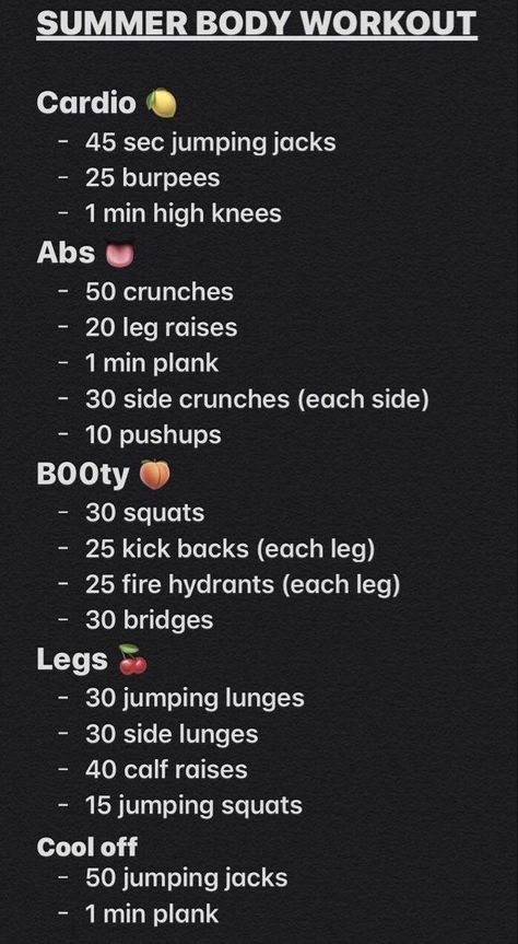 Full Workout Plan, Teen Workout Plan, Summer Body Workout Plan, Workouts For Teens, Daily Workout Plan, Month Workout, Summer Body Workouts, All Body Workout, Workout Routines For Beginners