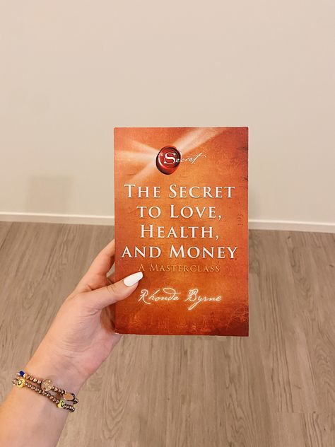 The Secret To Love Health And Money, Rhonda Byrne Books, Secret Library, Personal Happiness, How To Be A Happy Person, Rhonda Byrne, Inspirational Books To Read, The Secret Book, The Law Of Attraction