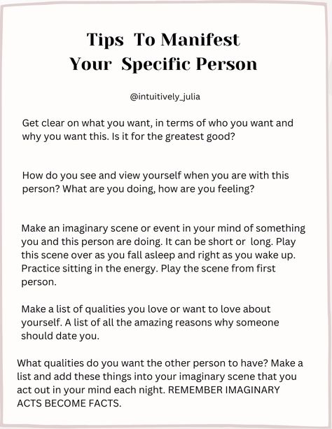 How to use Law of Assumption to manifest your specific person into your life. Law Of Assumption Specific Person, How To Manifest A Specific Person, Manifesting Specific Person, Manifest Specific Person, Sweet Reminders, Manifestation Spells, Law Of Assumption, Laws Of Life, Specific Person