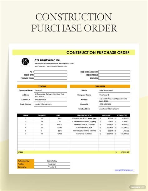 The Construction Purchase Order Template You Need In 2023 Download Construction Purchase Order Template Excel PDF RTF from freedownloads.netTable of ContentsIntroductionBenefits of Using a Construction Purcha...  #Construction #Order #Purchase #Template Photography Order Form, Cornell Notes Template Word, Purchase Order Template, Purchase Order Form, Order Template, Blank Templates, Travel Brochure Template, Blank Business Cards, Sheet Template