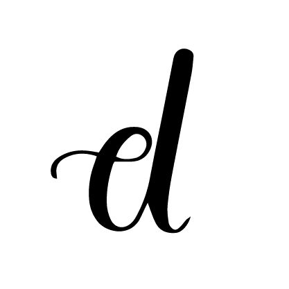 Calligraphy Lowercase, D Tattoo, Lowercase Letter, Letter D, Lowercase A, Company Logo, Calligraphy, Tech Company Logos, Google Search