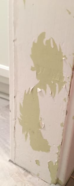 Peeling Paint On Walls, Paint Peeling On Walls, How To Strip Black Furniture, Paint Peeling Off Wall, Peeling Paint Repair, How To Paint Over Peeling Paint, How To Fix Chipped Paint On Walls, How To Fix Peeling Paint On Walls, How To Fix Peeling Paint On Trim