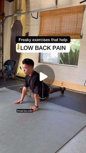 Dr. Jacob Van Den Meerendonk, PT, DPT | Low back pain exercises that I’ve used for myself but given to many patients with much success🙌

This is a series of hip and thoracic... | Instagram Lower Back Mobility Exercises, Mobility Exercises Back, Stick Mobility Exercises, Lower Back Mobility, Low Back Pain Exercises, Dr Jacob, Thoracic Mobility, Yoga For Back Pain, What Do You Feel