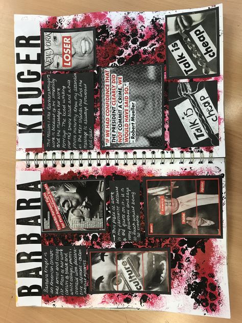 #sketchbook #gcseart #politics #sketch #grades #blackandwhite #photography Artist Research Page, Artist Research, Sketchbook Ideas Inspiration, Photography Sketchbook, Sketchbook Layout, Textiles Sketchbook, Barbara Kruger, Art Alevel, Gcse Art Sketchbook