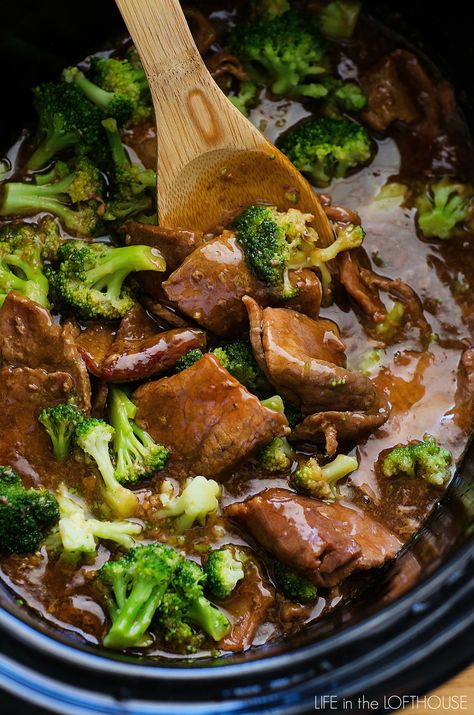 #CrockPot Beef and Broccoli Recipe!!!   ~XOX #MomAndSonCookingTeam Crockpot Beef And Broccoli, Crock Pot Beef, Beef And Broccoli, Broccoli Recipe, Healthy Slow Cooker, Slow Cooker Recipes Healthy, Crockpot Dishes, Crockpot Beef, Broccoli Beef