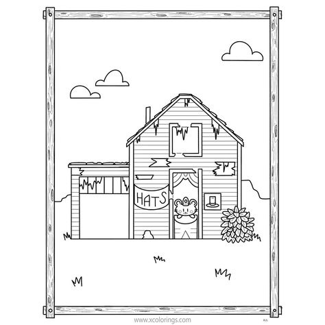 Stardew Valley Coloring Pages by RobynSmith. Stardew Valley Drawings Easy, Stardew Valley Coloring Pages, Stardew Valley Doodles, Stardew Valley Bullet Journal, Stardew Valley Drawings, Stardew Valley Crafts, Stardew Valley Journal, Video Game Coloring Pages, Mickey Coloring Pages