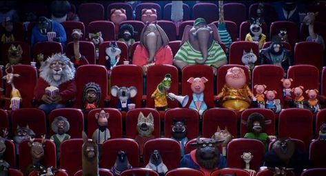 Sing Movie Characters, Porsha Crystal, Sing 2016, Buster Moon, Sing Ven Y Canta, Illumination Sing, Sing Movie, Sing 2, Sing Sing