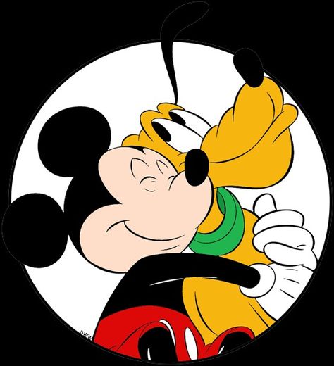 Pluto Mickey Mouse, Dog Paw Print Art, Mickey Mouse And Pluto, Mickey And Pluto, Mickey Mouse Stickers, Minnie Mouse Cartoons, Paw Print Art, Mouse Images, Mickey Mouse Images