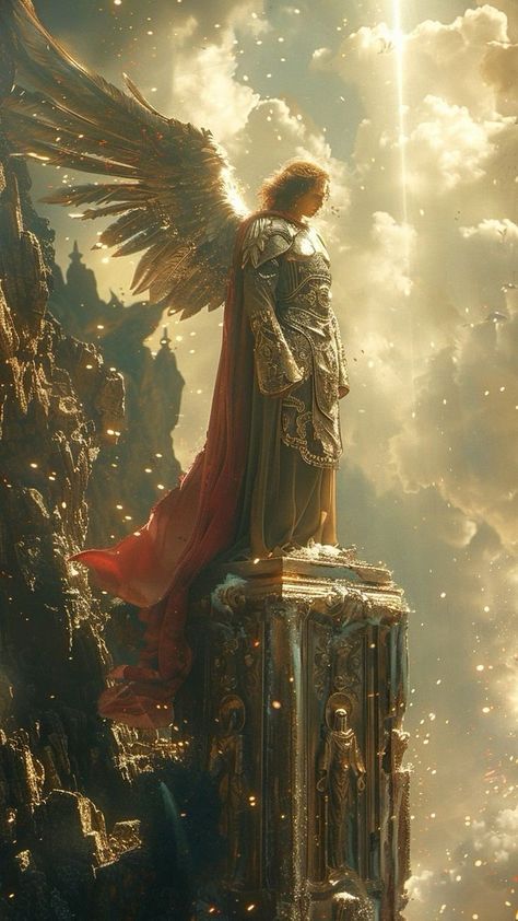 Raymond Swanland, Saint Gabriel, Angel Gabriel, Angel Artwork, Jesus Christ Artwork, Heaven Art, Beautiful Angels Pictures, Jesus And Mary Pictures, Angel Warrior