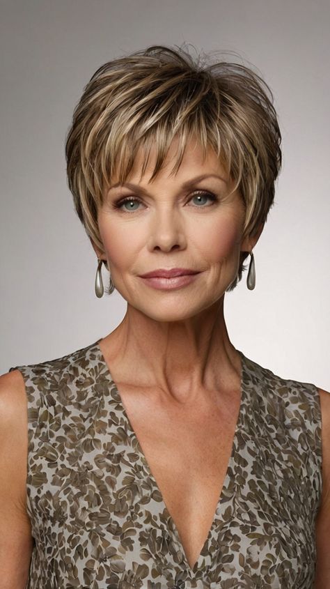 Best Tutorials for Short Shaggy Cut with Stylish Short Hairstyles for Women Over 50 🎭 Feathered Short Hairstyles, Short Feathered Hairstyles Over 50, Short Feathered Hairstyles, Dolly Parton Wigs, Shaggy Cut, Curly Pixie Cuts, Hairstyles For Women Over 50, Hair Advice, Bob Hair