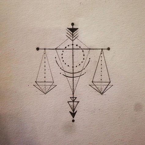 Cán cân công lý, thiên bình boi :))) #tattoodesign #geometrictattoo #libratattoo #libra♎️ Pisces Constellation Tattoo, Justice Tattoo, Tatoo 3d, Taurus Constellation Tattoo, Balance Tattoo, Astrology Tattoo, Libra Tattoo, Scale Tattoo, Taurus Tattoos