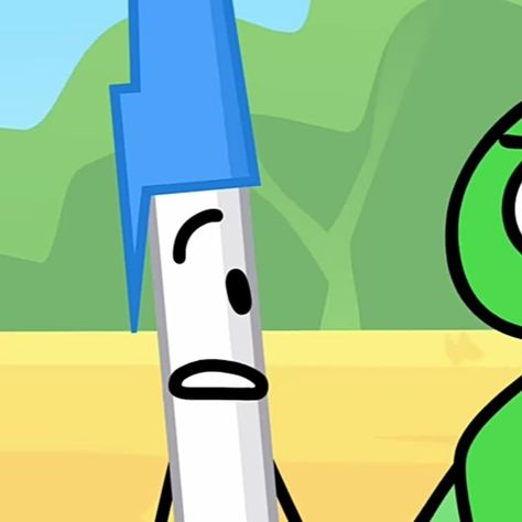 Pen Bfdi Icons, Pen Bfdi, Bfdi Characters, Object Show Characters, Funny Talking, Battle For Dream Island, Show Characters, Inanimate Insanity, Colour Code