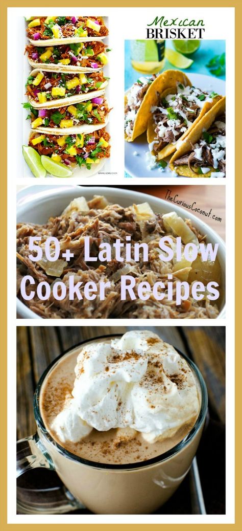 Latin Food Recipes, Large Family Meals, Slow Cooker Desserts, What's For Dinner, Quick Healthy Meals, Latin Food, Easy Family Meals, Cheap Meals, What To Cook