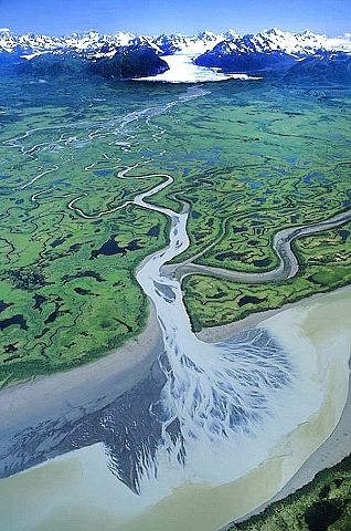 Aerial photo of Copper River Delta, AK Gulf Of Alaska, Aerial Photography Drone, River Delta, Aerial Photograph, Aerial Photo, Birds Eye View, Drone Photography, Aerial Photography, Aerial View