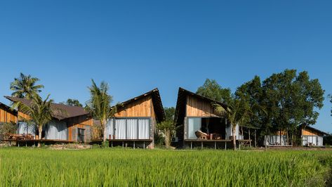 Gallery of The “Ruộng” Resort / H2 - 1 Rice Field, Tropical Architecture, Resort Design, Vung Tau, Thatched Roof, Farm Stay, Rural Landscape, Park Homes, Site Plan