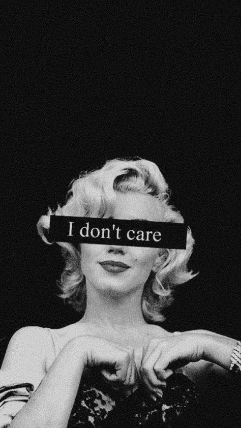 Cute Aesthetic, I Don't Care, Marilyn Monroe, A P