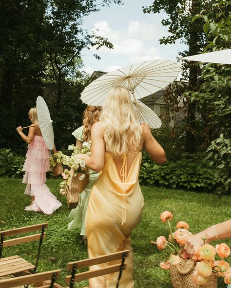 the prettiest spring garden party wedding 🌸!!!!!!!! forever bridesmaid inspo 🎀 which ones your fave?     —  #gardenpartywedding #springwedding #weddinginspiration #weddinginspo #thewed #alabamaweddings #floridaweddingphotographer #georgiaweddingphotographer #bridesmaidinspo    #Regram via @C56E8fdu6Jz Hard Launch, Cocktail Wedding Attire, Garden Wedding Bridesmaids, Spring Garden Party, Spring Garden Wedding, Citrus Wedding, Wedding Aesthetics, Party Photoshoot, Spring Cocktails