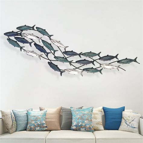 Rustic fishing decor