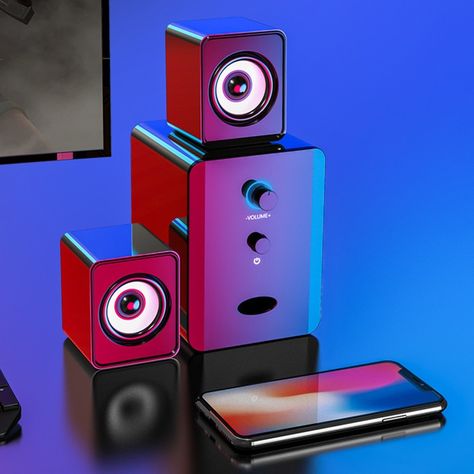 Mini Computer, Computer Speaker, Pc Speakers, Surround Sound Speakers, Computer Speakers, Sound Boxes, Audio Interface, Tablet Pc, Surround Sound