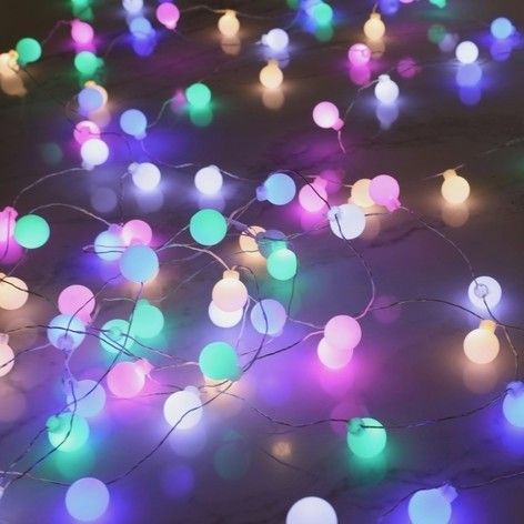 Lisa Angel-Sherbet String Of Lights Coloured Fairy Lights, Clear Wine Bottle, Gifts For Gin Lovers, Yule Gift, String Of Lights, Neon Wall Art, Fairy Lights Bedroom, Light Wall Art, Childrens Lighting