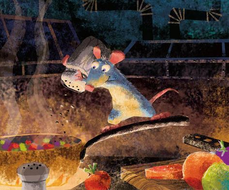 Ratatouille Concept Art, Pixar Concept Art, Ratatouille Movie, Concept Art Character Design, Ratatouille Disney, Art Character Design, Color Script, Art Disney, Concept Art Character