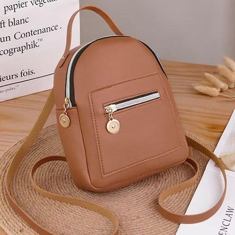 Women's Backpack, Small Leather Bag, Backpack Style, Cash On Delivery, Online Bags, Uganda, Small Bags, Womens Backpack, Backpack Bags