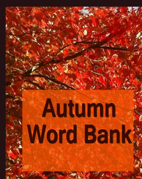 Long list of words for seasonal or holiday vocabulary activities - Autumn Word Bank List Of Vocabulary Words, Write Essay, Fall Vocabulary, Argument Essay, Language Arts Centers, List Of Words, Vocabulary Lessons, Fun Fall Activities, Teaching Language Arts