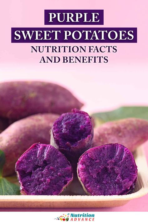 Japanese Purple Sweet Potato Recipe, Sweet Potato Health Benefits, Japanese Purple Sweet Potato, Sweet Potato Nutrition Facts, Purple Potato Recipes, Sweet Potato Nutrition, Sweet Potato Benefits, Benefits Of Potatoes, Sweet Potato Powder