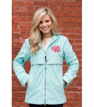 Monogrammed Rain Jacket Monogrammed Rain Jacket, Charles River Rain Jacket, Rain Rain, Waterproof Rain Jacket, Rain Jacket Women, Rain Gear, Raincoats For Women, Rain Coat, Passion For Fashion