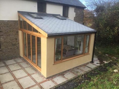 Conservatory Conversion, Small Conservatory, Small House Extensions, Lean To Conservatory, Conservatory Extension, Conservatory Design, Lean To Roof, Garden Room Ideas, Garden Room Extensions