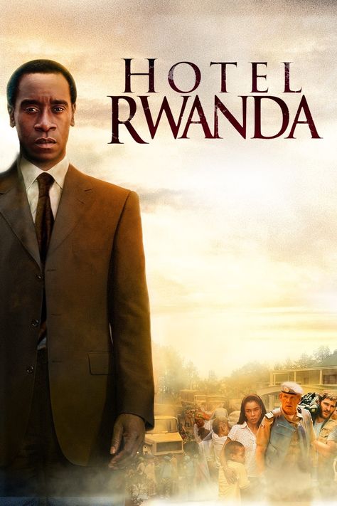 Hotel Rwanda, Movie Poster, Hotel, White