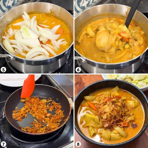 Thai Yellow Curry Chicken Recipe & Video Tutorial Thai Yellow Curry Paste Recipe, Yellow Thai Curry Recipe, Thai Yellow Chicken Curry, Yellow Chicken Curry, Yellow Curry Chicken, Curry Chicken Thighs, Curry Chicken Recipe, Thai Yellow Curry, Thai Curry Recipes