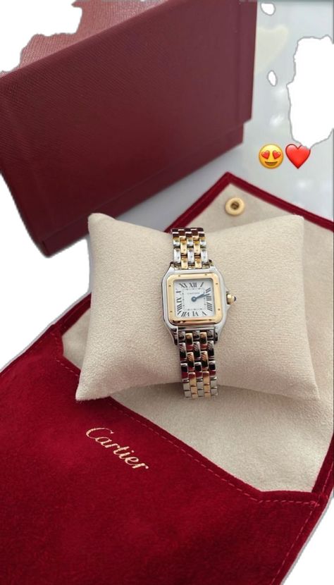 Cartier Watch Aesthetic, Cartier Watches Women, Next Luxury, Pretty Watches, Luxury Look, Classy Watch, Watches For Sale, Vintage Watches Women, Expensive Jewelry Luxury