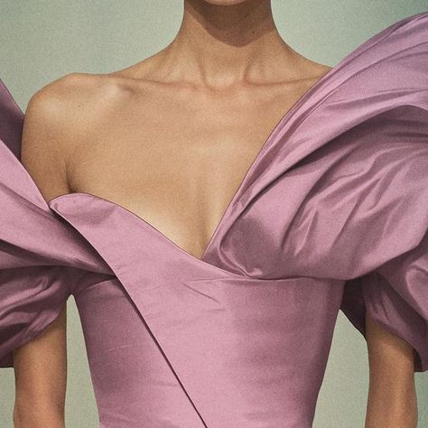 SAIID KOBEISY on Instagram: "Delve into a realm of enchantment with our voluminous purple taffeta dress. The captivating asymmetrical voluminous sleeves introduce a touch of artful sophistication, crafting a mesmerizing silhouette. The gracefully draped overskirt adds both texture and dimension, transforming the ensemble into a poetic dance of fabric and elevating its charm. Discover the Couture Spring/Summer 2024 Collection on SaiidKobeisy.com #SaiidKobeisy #HauteCouture #SS24" Saiid Kobeisy, Voluminous Sleeves, Haute Couture Dresses, Taffeta Dress, Spring Summer 2024, 2024 Collection, Couture Dresses, Summer 2024, Backless Dress