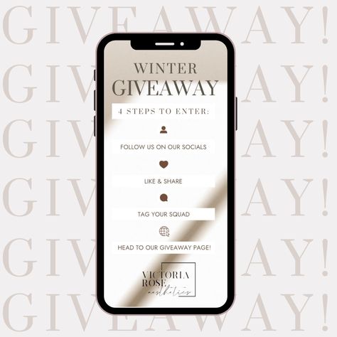 HOW TO ENTER:

1. FOLLOW US: 
		📱 Follow us on Pinterest, Instagram, TikTok, and Facebook.
2. LIKE & SHARE: 
		💖 Like and share this post on Instagram & Facebook.
3. TAG YOUR SQUAD: 
		💬 Tag 3 friends in the comments section of each post.
4. HEAD TO OUR GIVEAWAY PAGE:
		🌐 Visit [Link in Attached] - tell us which tasks you completed. Facial Before And After, Rose Aesthetics, Acne Laser, Scar Reduction, Eyelid Lift, Injectables Fillers, Iv Therapy, Botox Injections, Laser Therapy