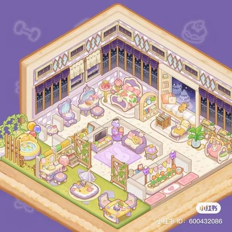 Sims Freeplay Houses, Crown Drawing, Kawaii Games, Building Management, Isometric Art, Animal Crossing Pocket Camp, Gaming Decor, We Bare Bears, Game Inspiration