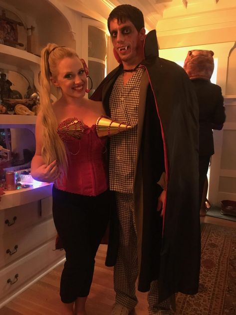 DADcula and Madonna (Hocus Pocus) Hocus Pocus Halloween Costumes, Madonna Costume, 2017 Halloween Costumes, Hocus Pocus Costume, Hocus Pocus Party, Halloween Hocus Pocus, Homemade Costume, Halloween Costume Contest, Family Halloween Costumes