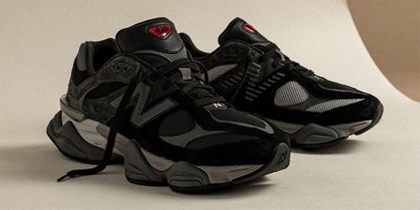 New Balance 9060 Black, New Balance 9060, Kicks Shoes, Hype Shoes, Shoe Inspo, Aesthetic Shoes, Air Jordan 3, New Balance Sneakers, Swag Shoes