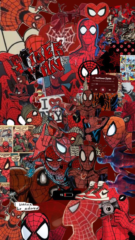 Spiderman Room, Marvel Phone Wallpaper, Spiderman Comic Art, Spider Man Wallpaper, Spiderman Gifts, ليلو وستيتش, Image Spiderman, Spiderman Theme, Spiderman Drawing