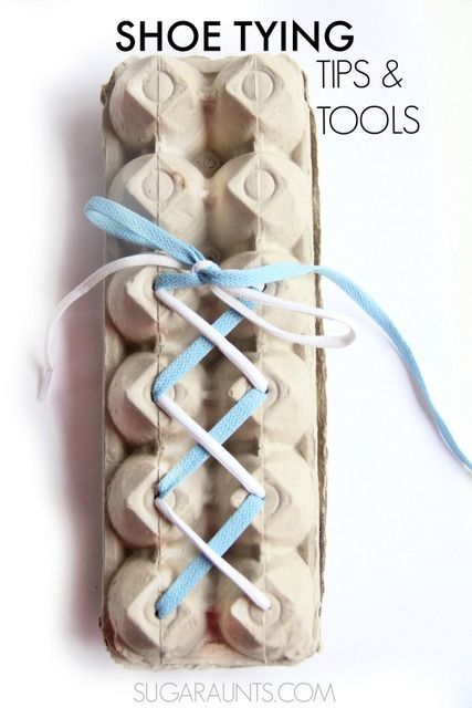 Shoe Tying, Tools For Kids, Hand Strengthening, Practical Life, Egg Carton, Fine Motor Activities, Therapy Activities, Learning Tools, Occupational Therapy