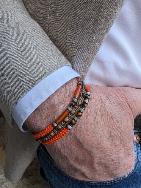 Masculine Jewelry, Mens Bracelet Designs, Beads Bracelet Design, Tiger Eye Beads, Protection Bracelet, Eye Beads, Men's Bracelet, Mens Beaded Bracelets, Bracelet For Men